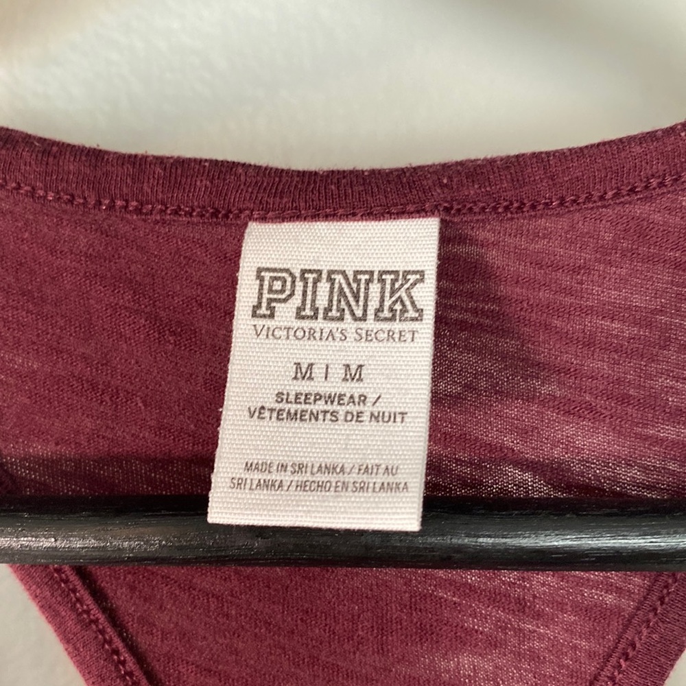 Maroon Racerback Tank Top - Picture 3 of 4